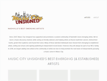 Tablet Screenshot of musiccityunsigned.com